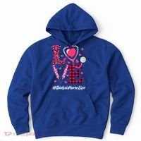 Love Stethoscope Hearts Dialysis Nurse Valentine's Day Gift Hoodie thumb 0