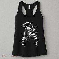 Leonidas Spartan Helmet Gym Sparta Workout Greek Warrior Women's Tank Top thumb 3