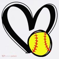 Love Softball Heart Tumbler thumb 3