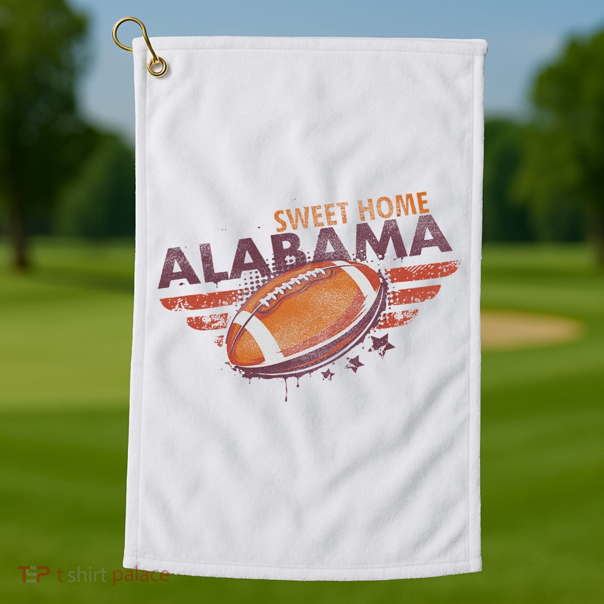 Lyriclyfe Sweet Home Alabama Golf Towel