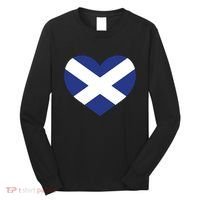 Ladies Scotland Heart Flag Scotland Long Sleeve Shirt thumb 0
