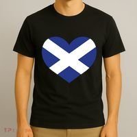 Ladies Scotland Heart Flag Scotland T-Shirt thumb 3