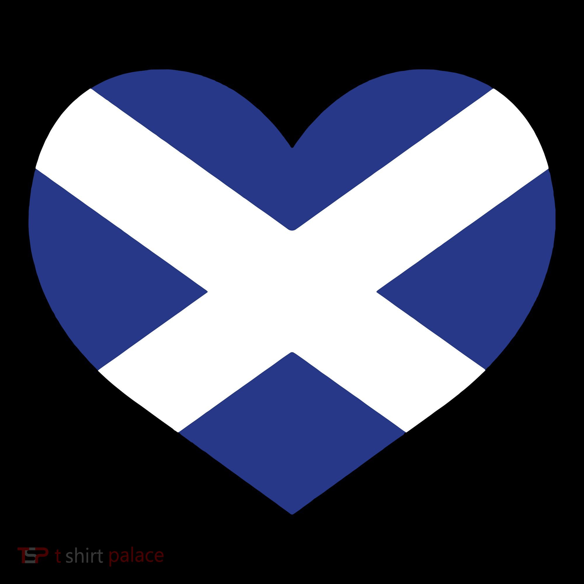 Ladies Scotland Heart Flag Scotland Coffee Mug