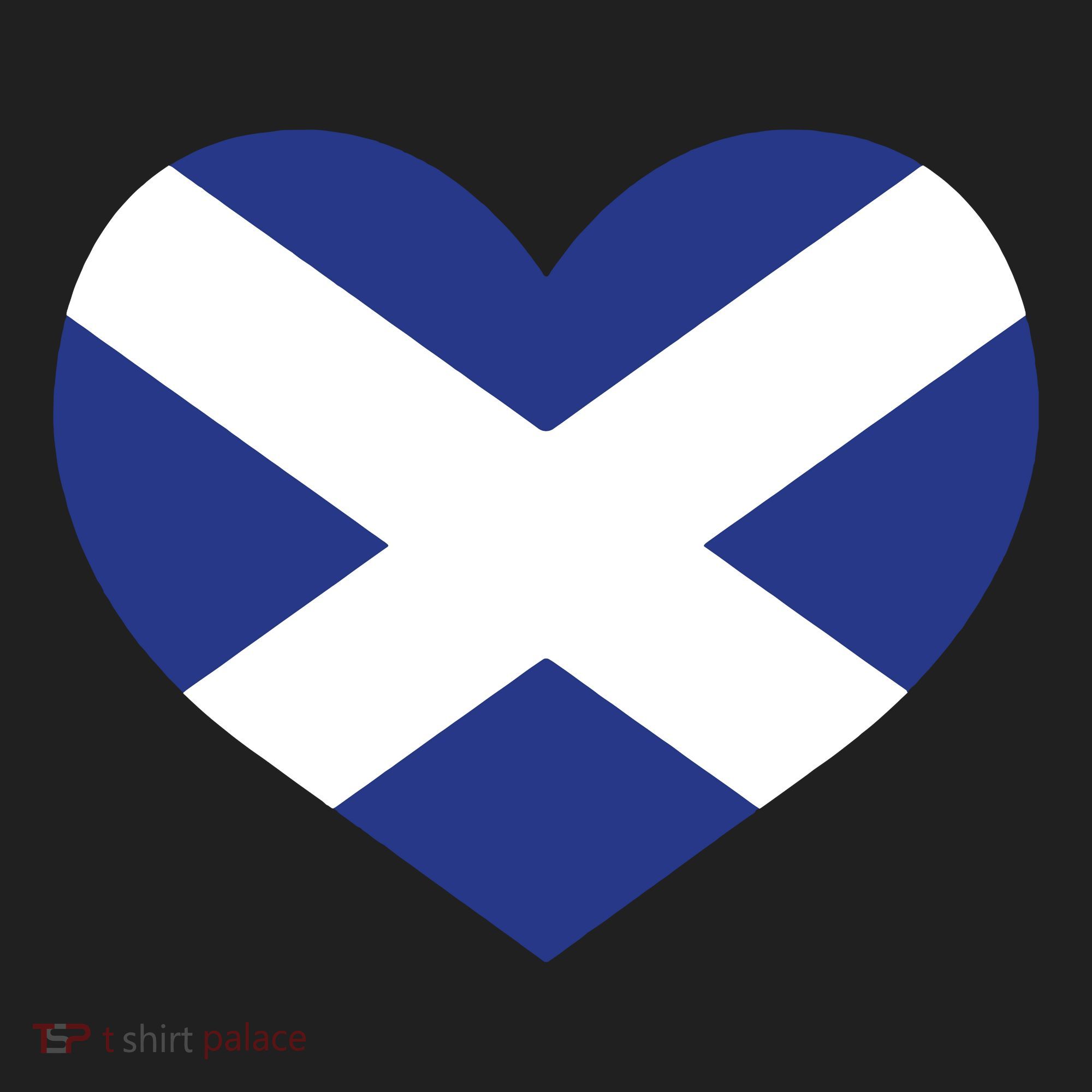 Ladies Scotland Heart Flag Scotland Beanie