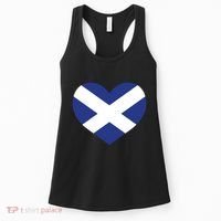 Ladies Scotland Heart Flag Scotland Women's Tank Top thumb 0