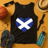 Ladies Scotland Heart Flag Scotland Tank Top thumb 4