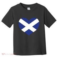 Ladies Scotland Heart Flag Scotland Toddler T-Shirt thumb 0