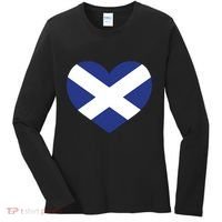 Ladies Scotland Heart Flag Scotland Women's Long Sleeve Shirt thumb 0