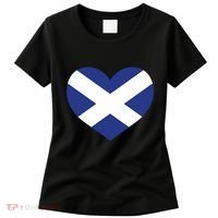 Ladies Scotland Heart Flag Scotland Women's T-Shirt thumb 0