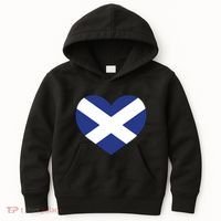 Ladies Scotland Heart Flag Scotland Kids Hoodie thumb 0