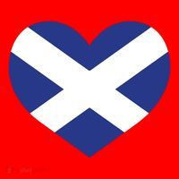 Ladies Scotland Heart Flag Scotland Santa Hat thumb 1