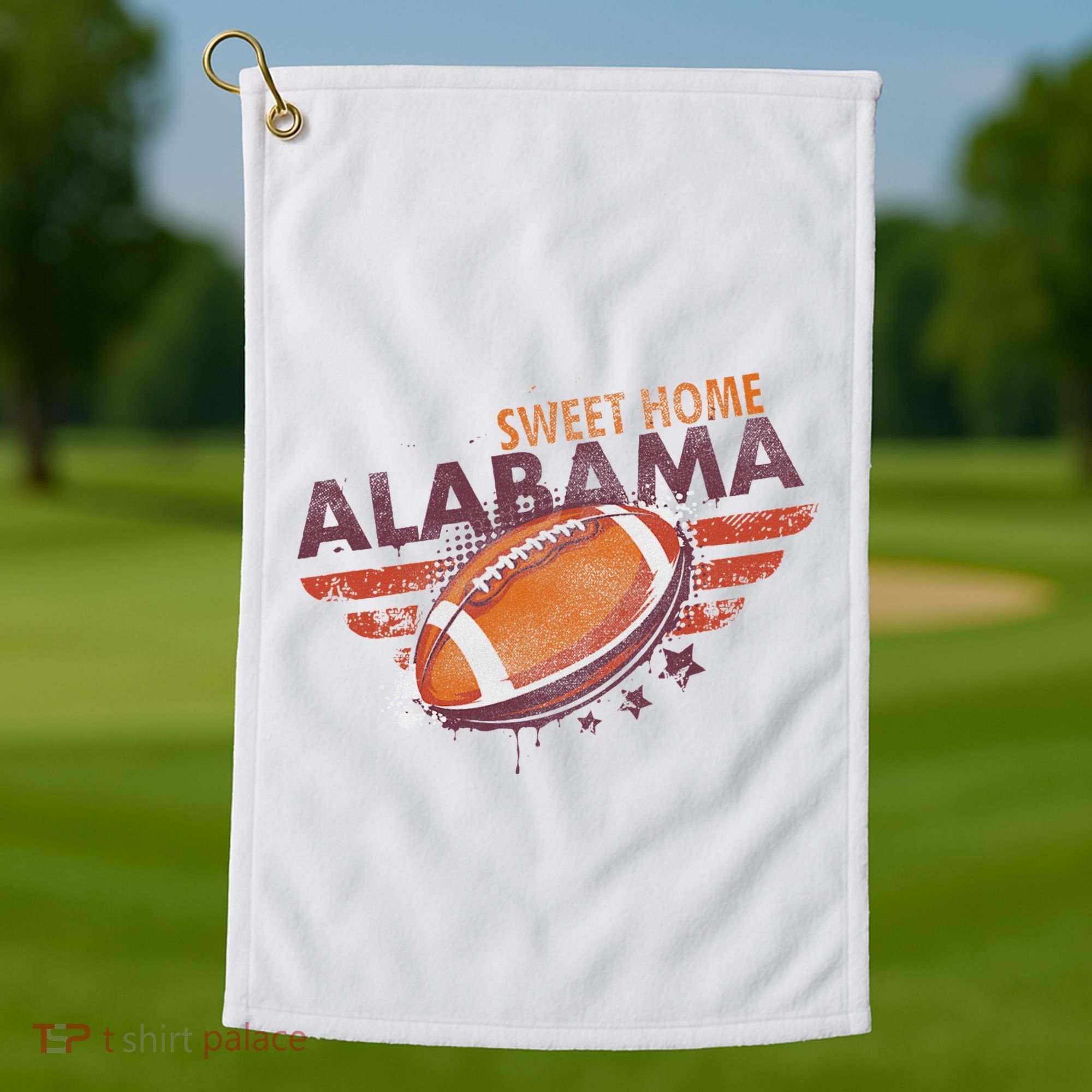 Lyriclyfe Sweet Home Alabama Golf Towel