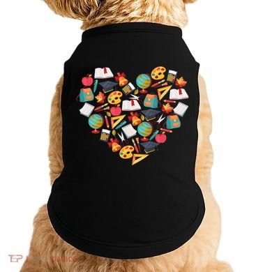Love School Heart Doggie Tank