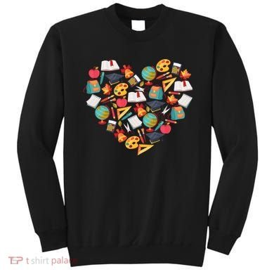 Love School Heart Sweatshirt