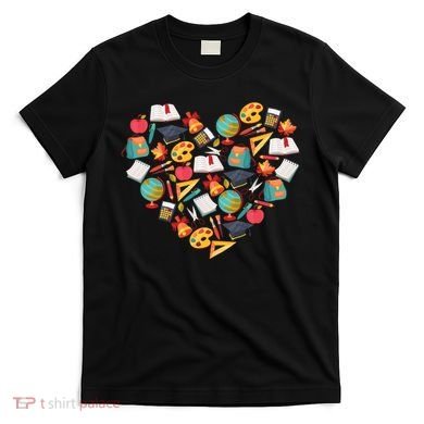 Love School Heart T-Shirt