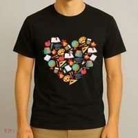 Love School Heart T-Shirt thumb 3