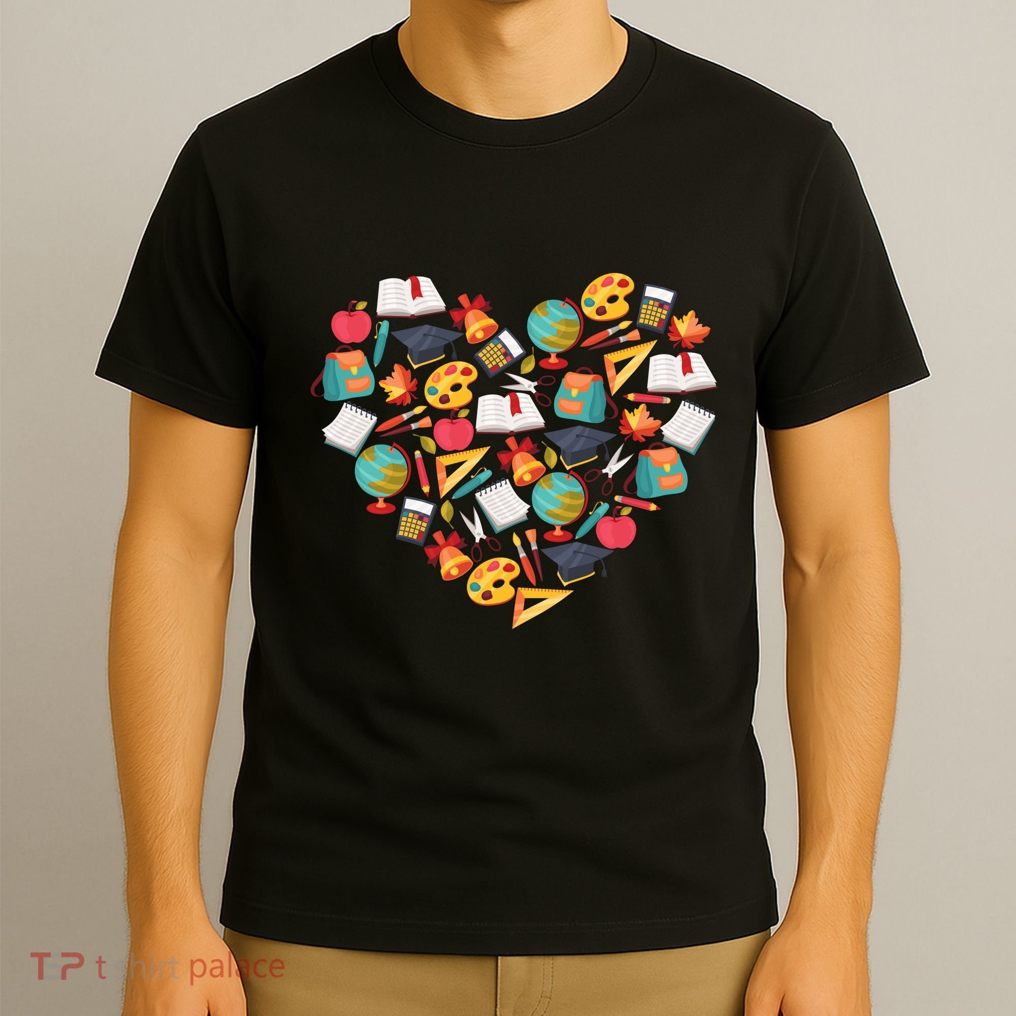 Love School Heart T-Shirt