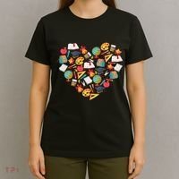 Love School Heart T-Shirt thumb 4