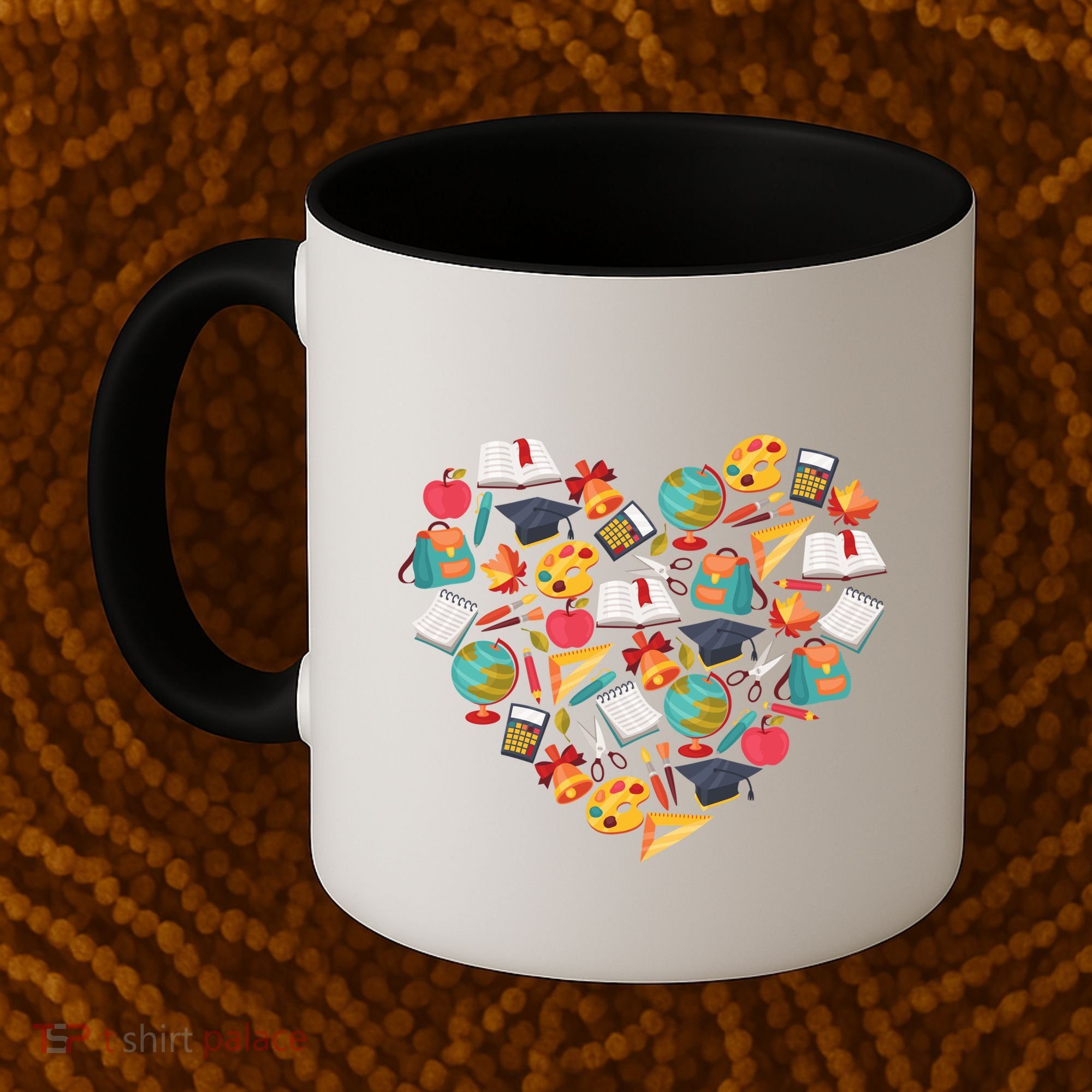 Love School Heart Coffee Mug