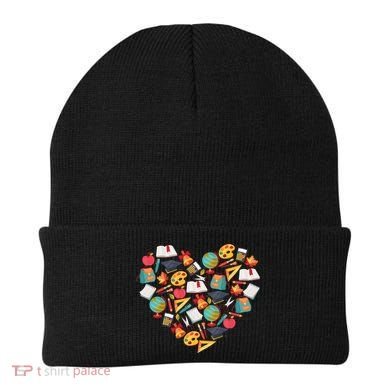 Love School Heart Beanie