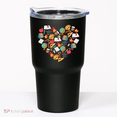 Love School Heart Tumbler