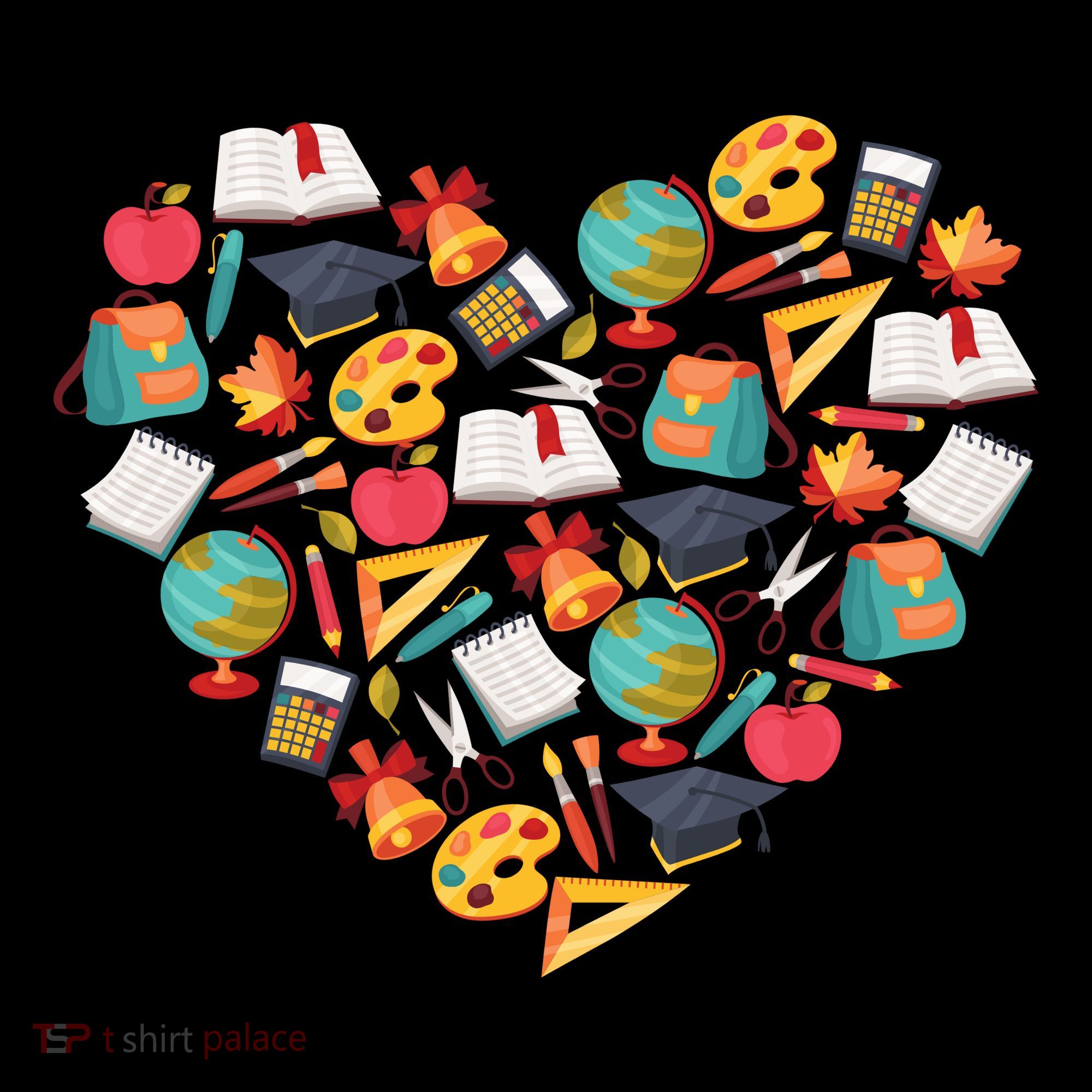 Love School Heart Toddler Hoodie