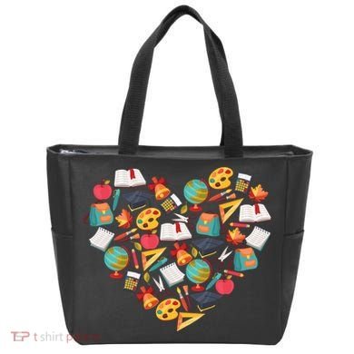 Love School Heart Tote Bag