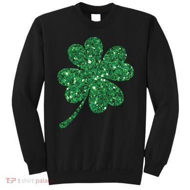 Lucky Shamrock Irish St Patrick's Day Clover 4 Leaf Sweatshirt
