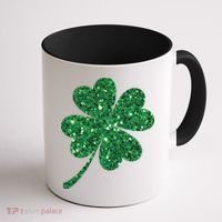 Lucky Shamrock Irish St Patrick's Day Clover 4 Leaf Coffee Mug thumb 1