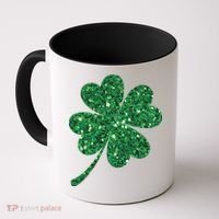 Lucky Shamrock Irish St Patrick's Day Clover 4 Leaf Coffee Mug thumb 0