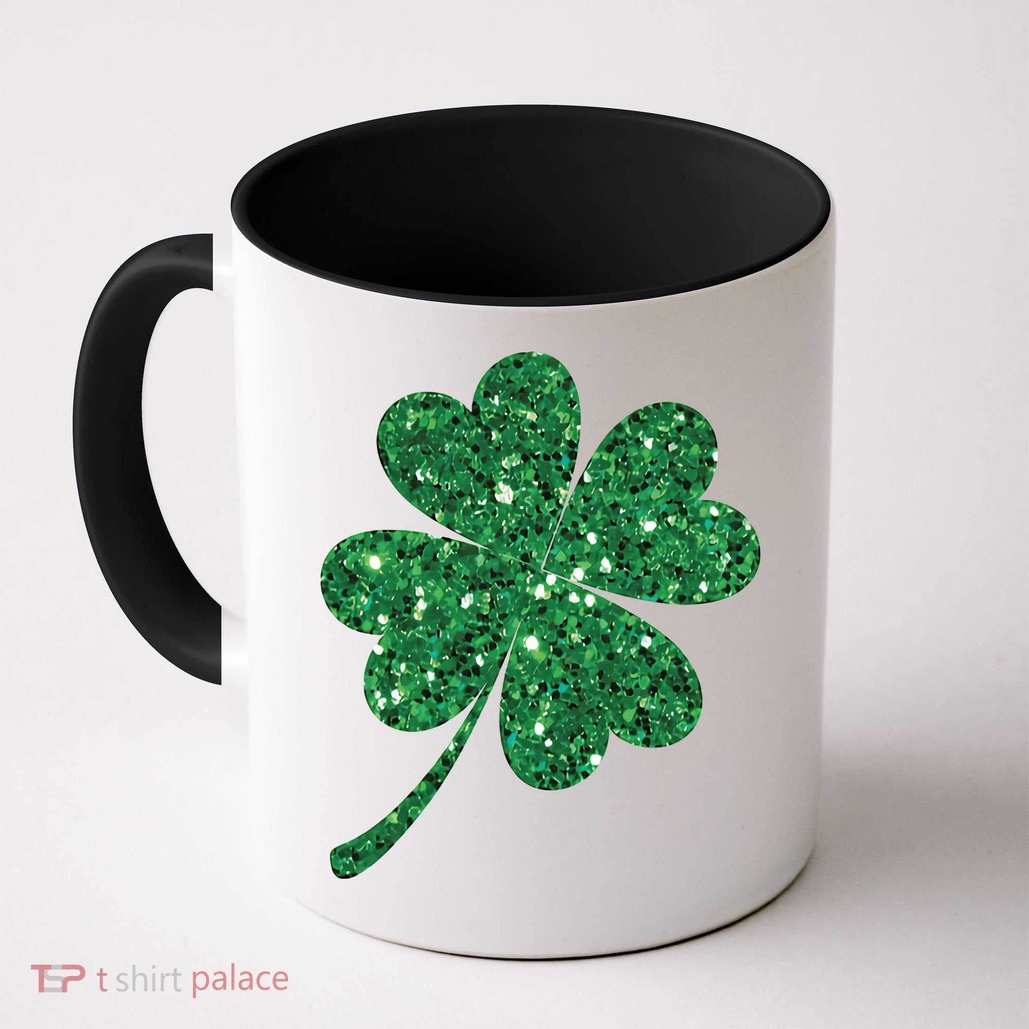 Lucky Shamrock Irish St Patrick's Day Clover 4 Leaf Coffee Mug