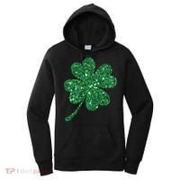Lucky Shamrock Irish St Patrick's Day Clover 4 Leaf Women's Hoodie thumb 0