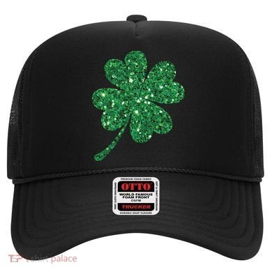 Lucky Shamrock Irish St Patrick's Day Clover 4 Leaf Hat