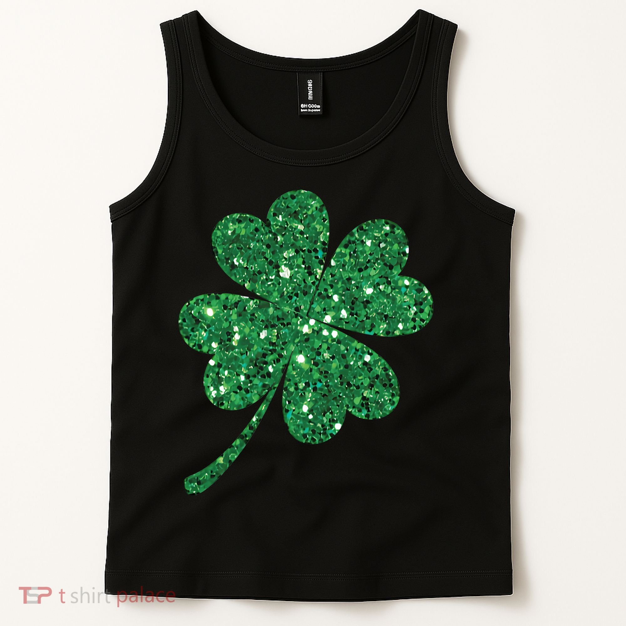 Lucky Shamrock Irish St Patrick's Day Clover 4 Leaf Tank Top