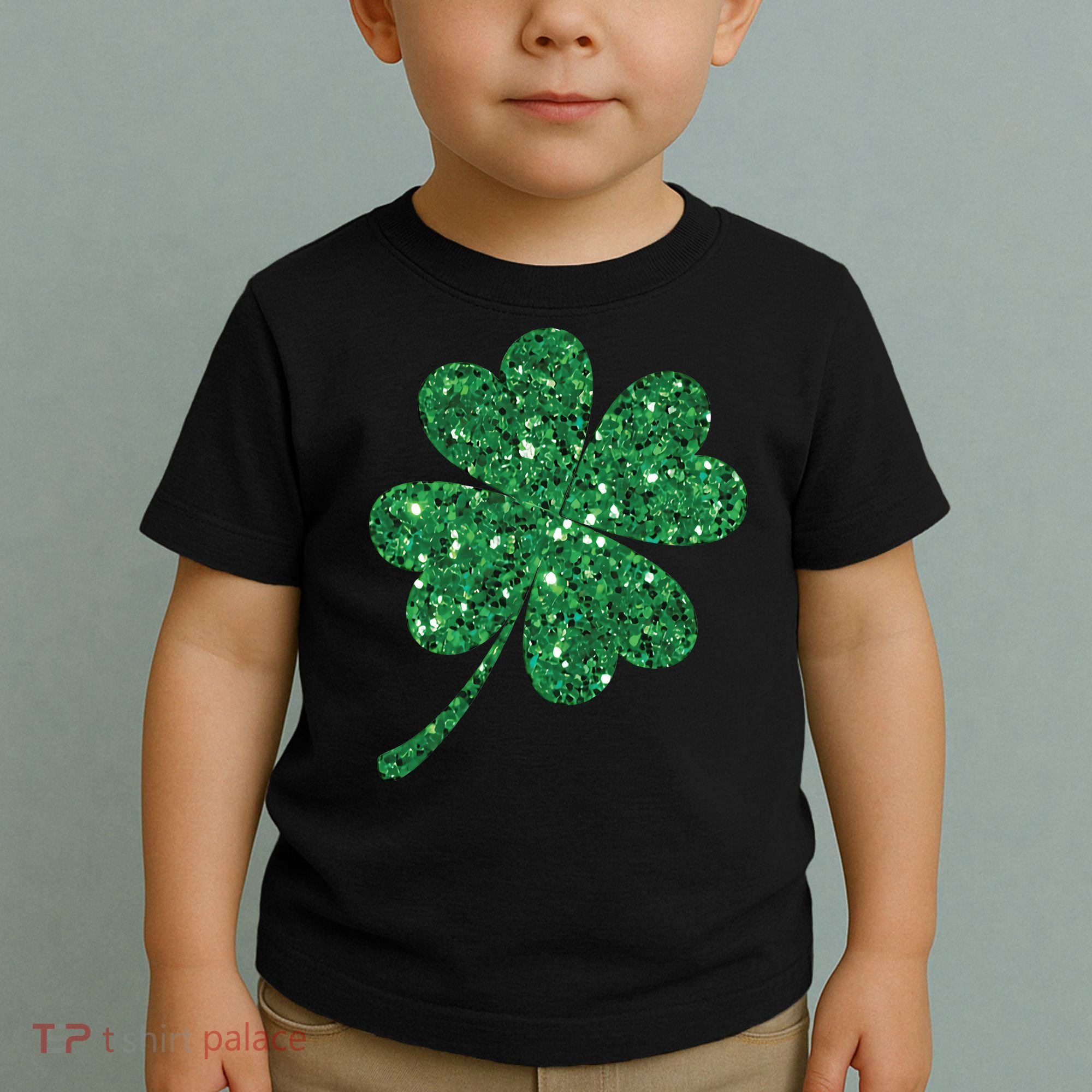 Lucky Shamrock Irish St Patrick's Day Clover 4 Leaf Toddler T-Shirt