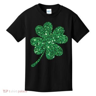 Lucky Shamrock Irish St Patrick's Day Clover 4 Leaf Kids T-Shirt