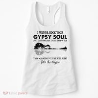 Lake Shadow I Wanna Rock Your GYPSY Soul Into The Mystic Women's Tank Top thumb 0