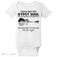 Lake Shadow I Wanna Rock Your GYPSY Soul Into The Mystic Baby Bodysuit thumb 0