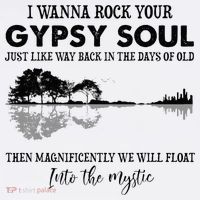 Lake Shadow I Wanna Rock Your GYPSY Soul Into The Mystic Baby Bodysuit thumb 2