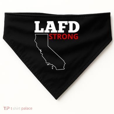 Lafd Strong USA-Made Doggie Bandana