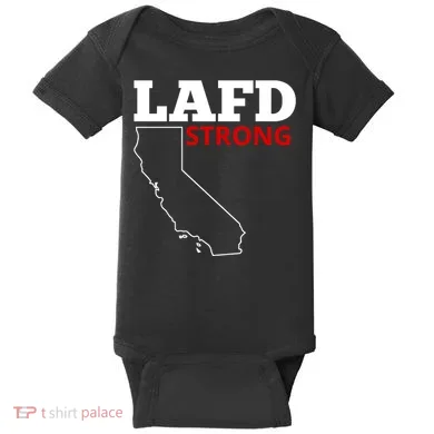 Lafd Strong Baby Bodysuit