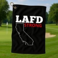 Lafd Strong Golf Towel thumb 1