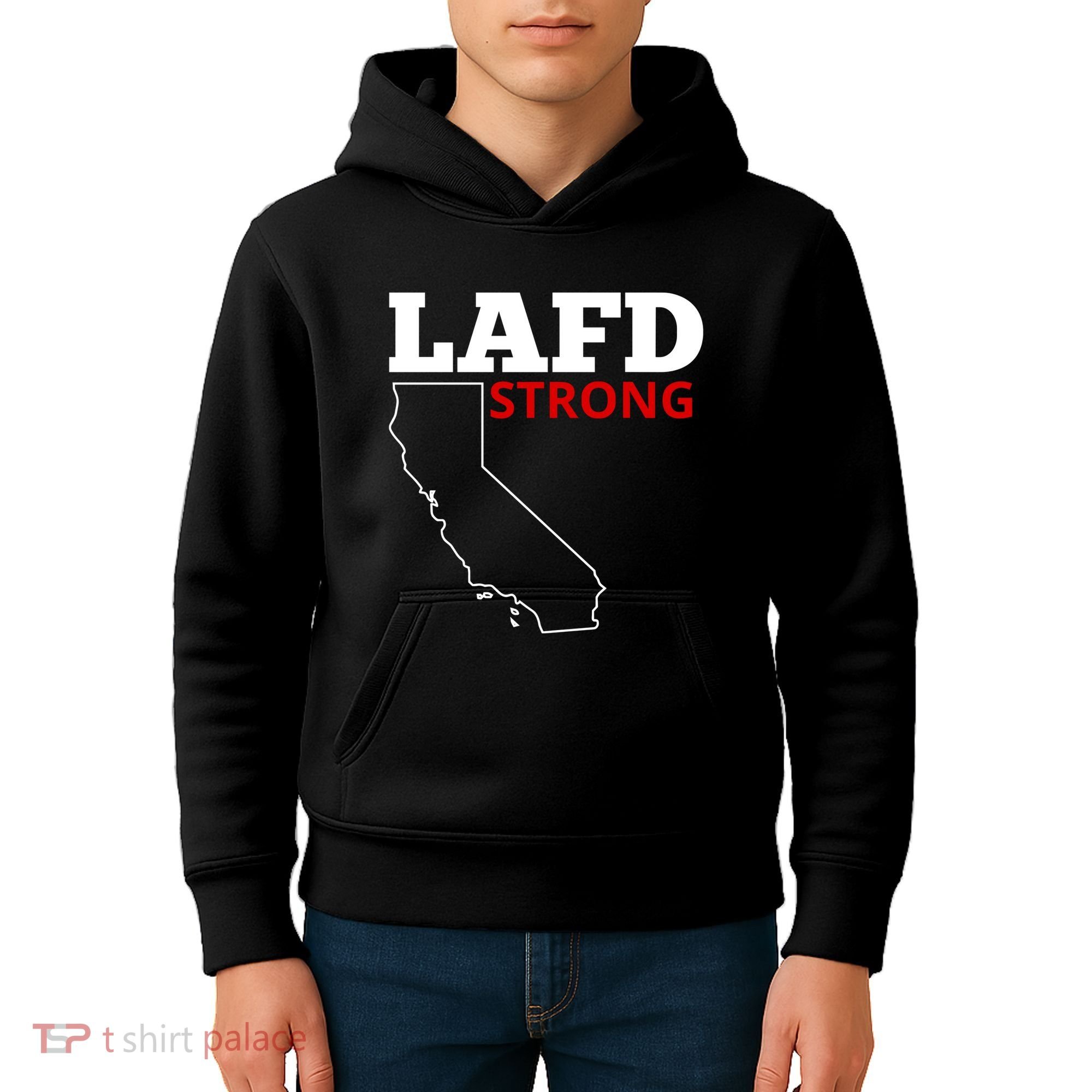 Lafd Strong Kids Hoodie