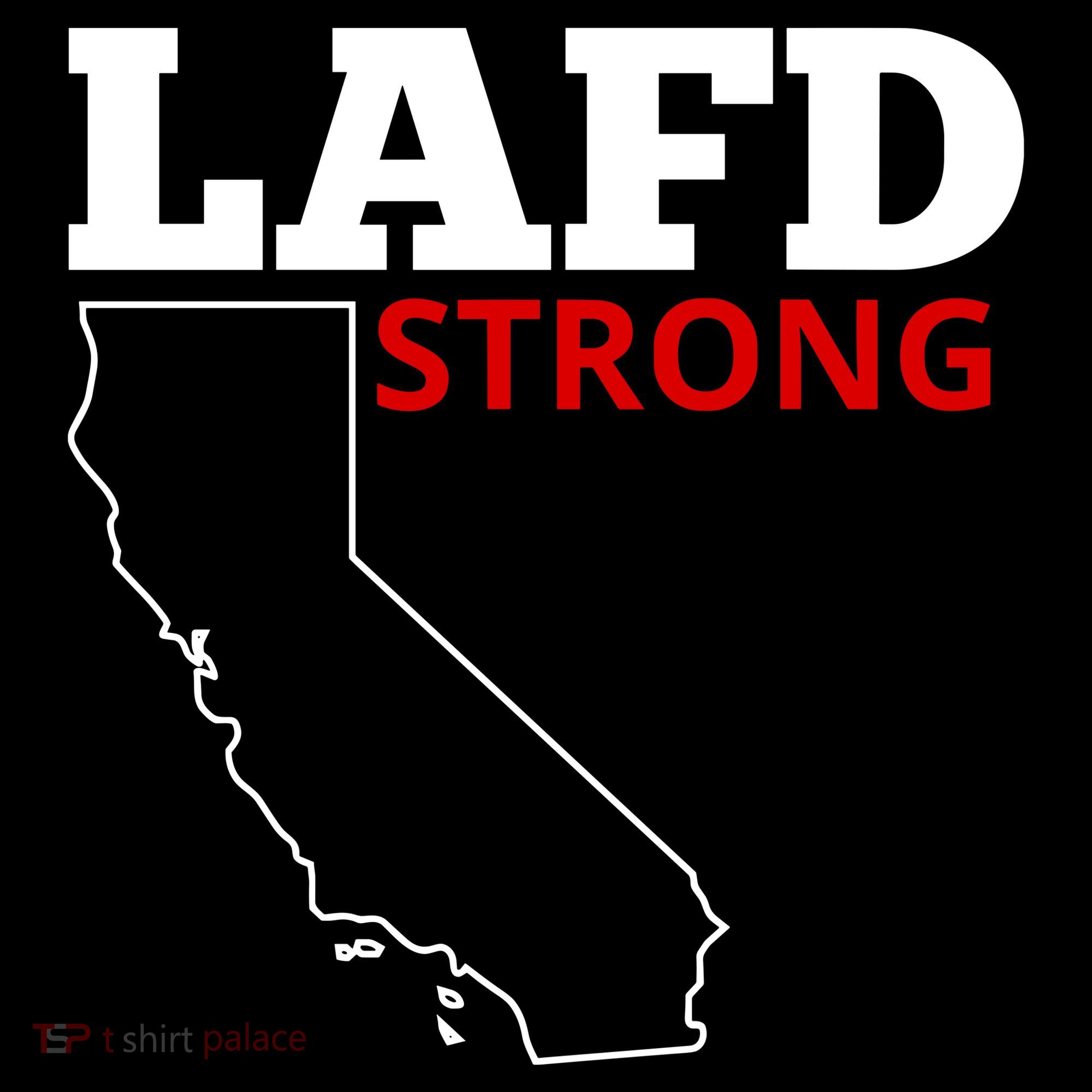 Lafd Strong Kids Long Sleeve Shirt