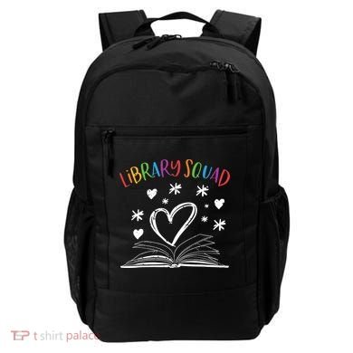 Library Squad Librarian Bookworm Book Lover Backpack