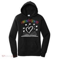 Library Squad Librarian Bookworm Book Lover Women's Hoodie thumb 0