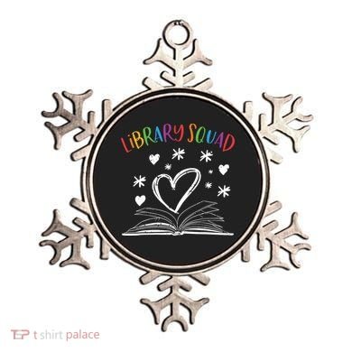 Library Squad Librarian Bookworm Book Lover Ornament