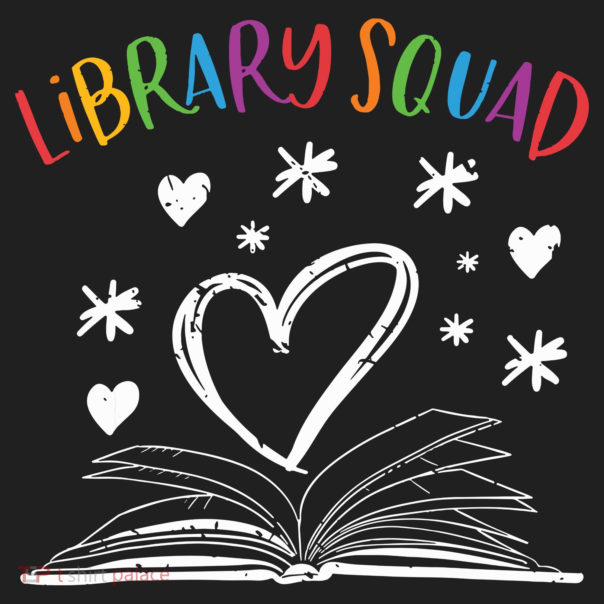 Library Squad Librarian Bookworm Book Lover Golf Towel