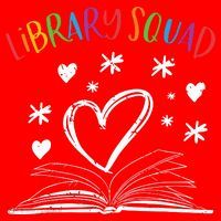 Library Squad Librarian Bookworm Book Lover Santa Hat thumb 1