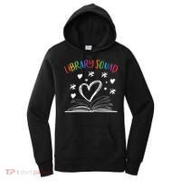 Library Squad Librarian Bookworm Book Lover Women's Hoodie thumb 0